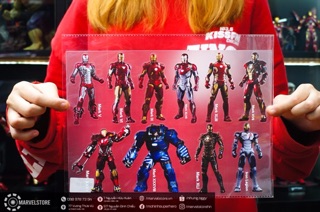 Sticker miếng dán mô hình Iron man