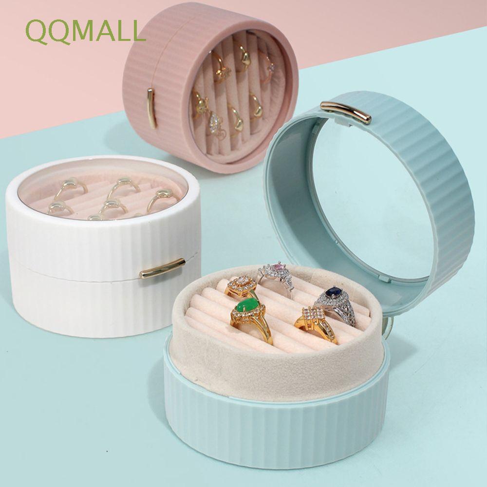 Hộp Đựng Trang Sức Mini Màu Sắc Đơn Giản Cho Nữ