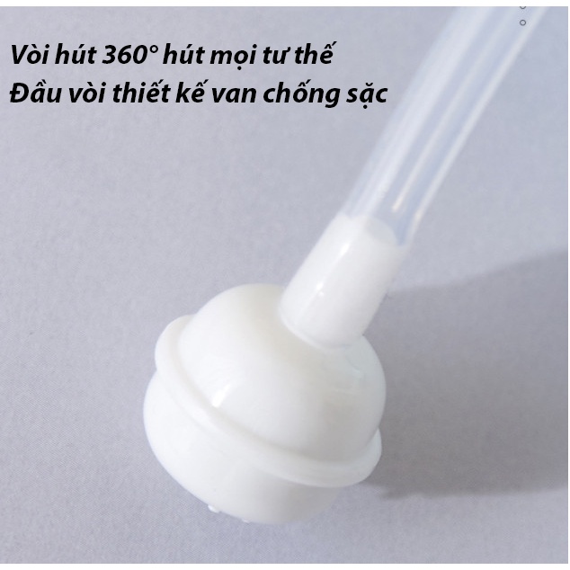 Bình tập uống nước tiêu chuẩn cho bé 280ml chống sặc,bình sữa cho bé A7