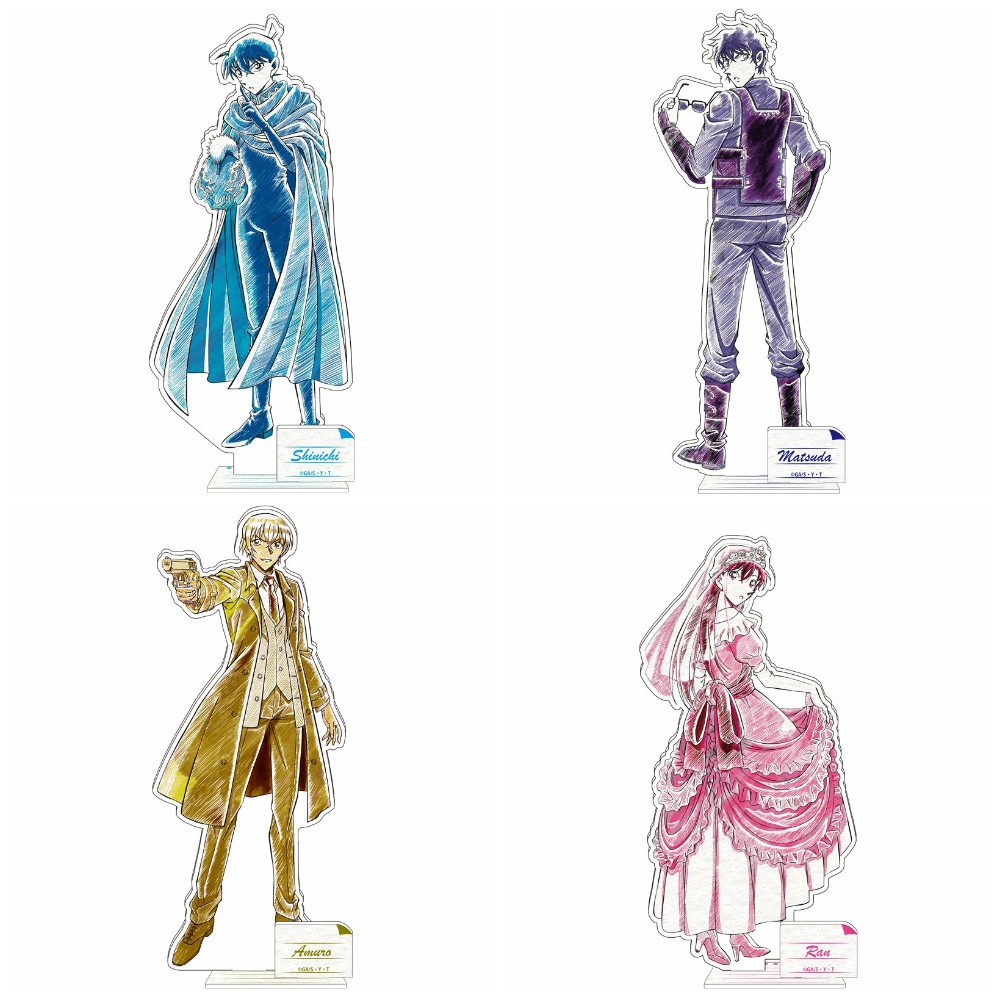 Standee Conan Thám tử lừng danh tượng acrylic standee anime mica chibi trang trí trưng bày mô hình