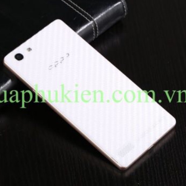 Dán mặt lưng carbon oppo neo 7, Neo7, A33