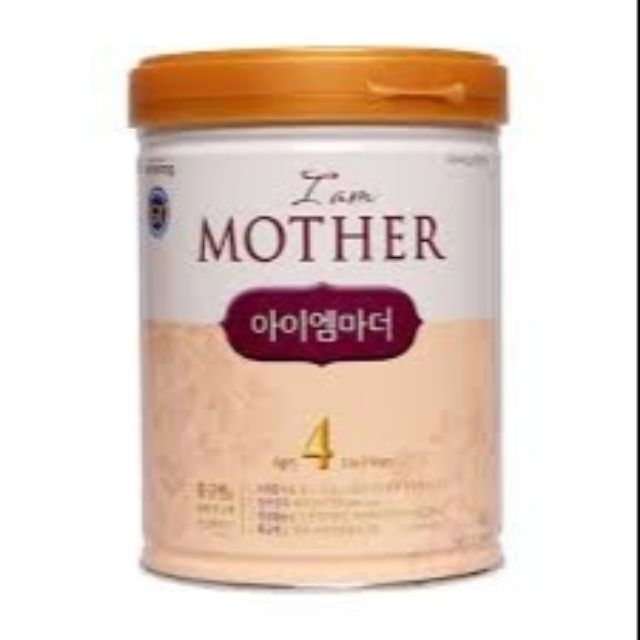 Sữa bột iam mother 4 lon 800g - tặng kèm 2 hộp nhựa ( hàng chính hãng mẫu mới nhất)