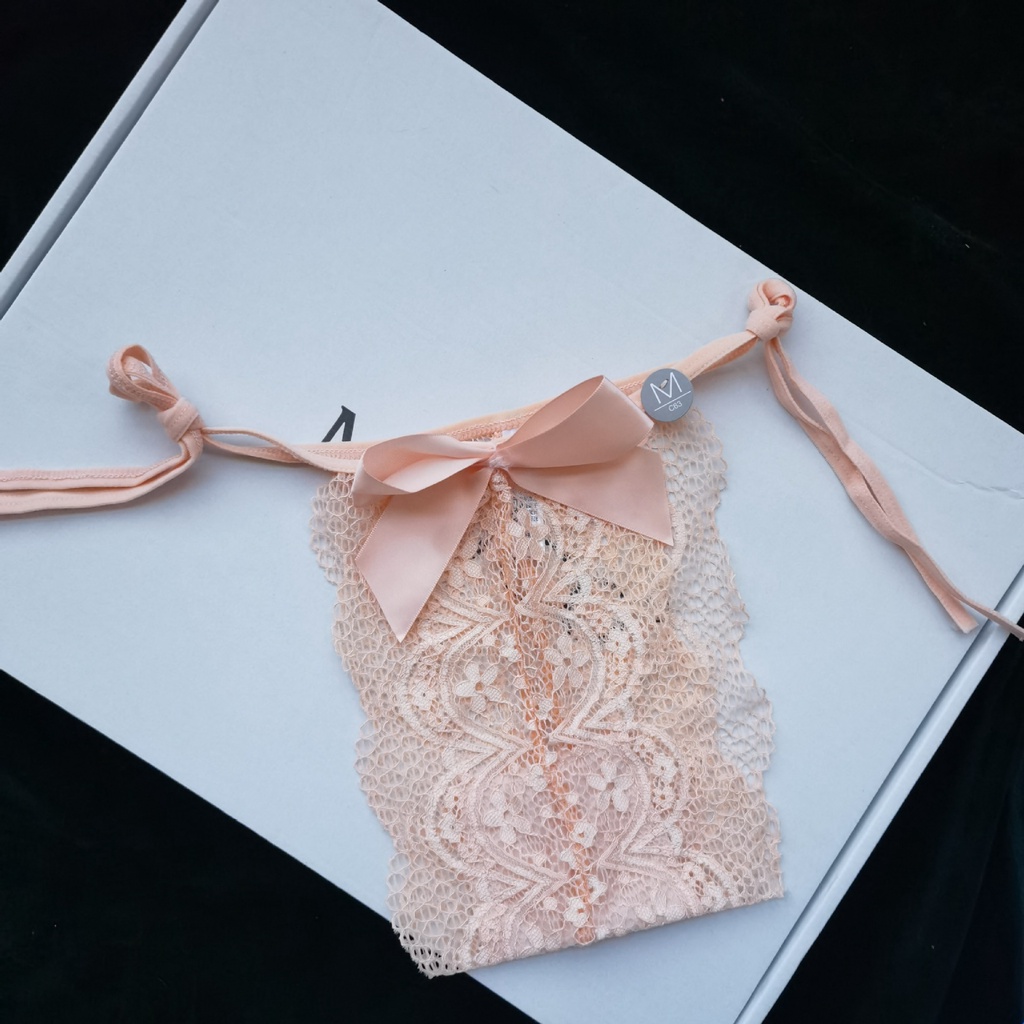 Quần Lót Ren Lọt Khe Nữ Sexy iBRA gợi cảm Quần Lót Nữ cạp thấp cột dây Lưới Xuyên Thấu siêu Quyến rũ IBRA'S STORE i107