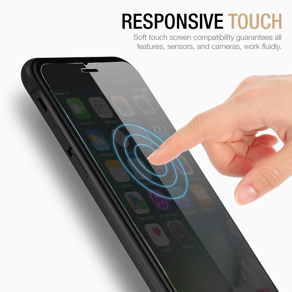 Kính Cường Lực Bảo Vệ Màn Hình Chống Nhìn Trộm Cho Iphone 11 Pro Max XR XS / Iphone 8 7 6 6s Plus Trong Suốt