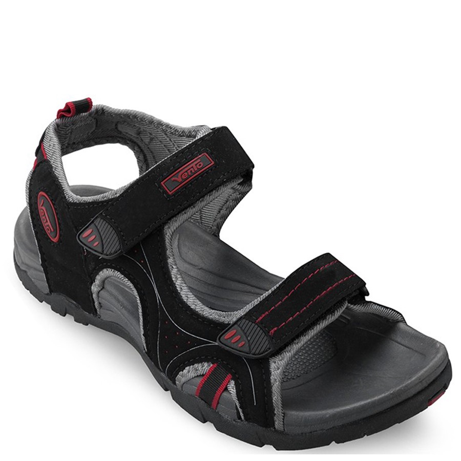 Giày sandal Vento nam 2 quai ngang có quai hậu cố định mang đi học đi biển du lịch NV3610B