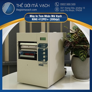 Máy in tem nhãn mã vạch công nghiệp ring 4012plm+