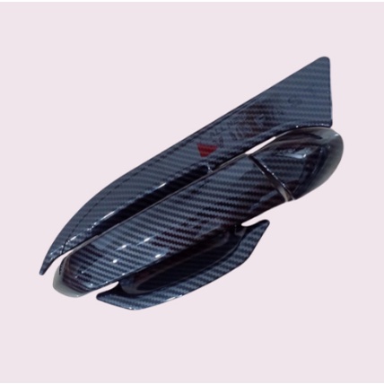 Ốp tay nắm, hõm cửa carbon xe Vinfast Lux A, Lux SA Mẫu Cacbon cao cấp