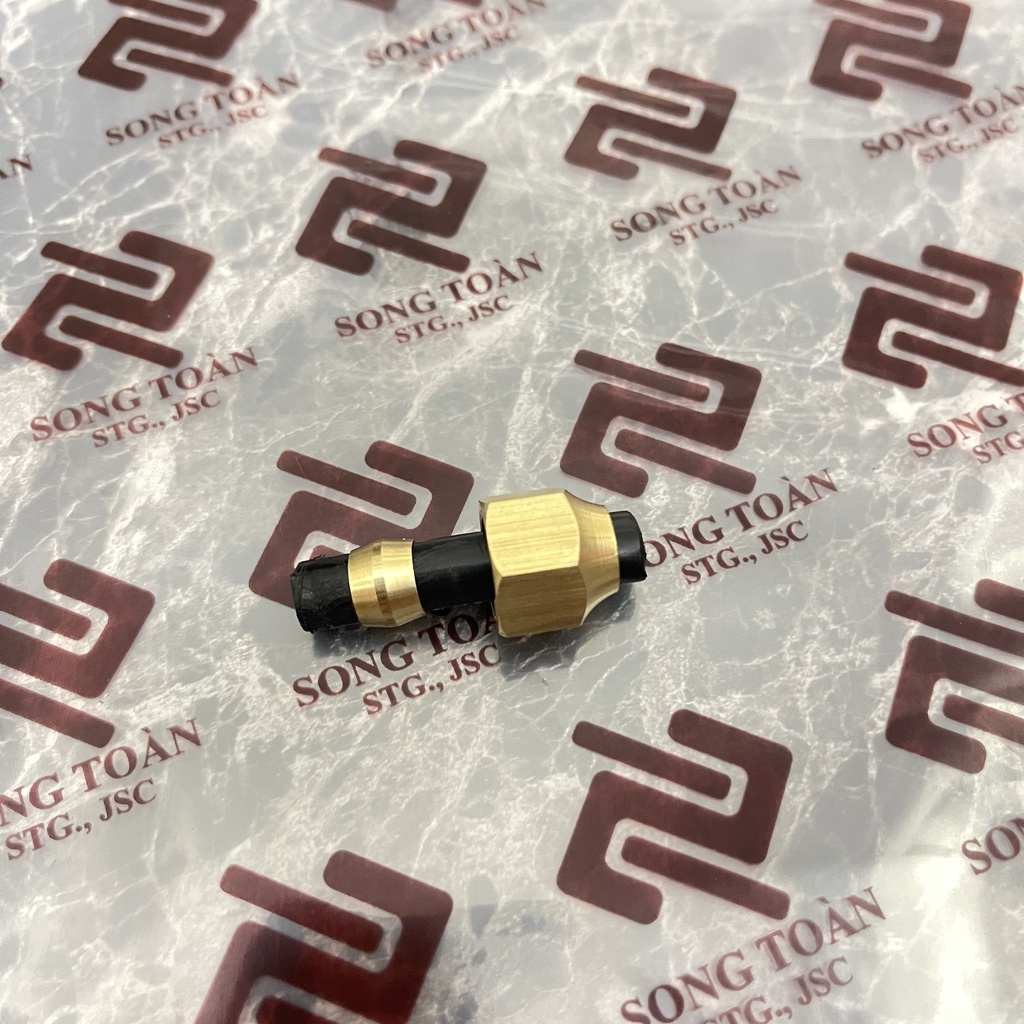 Hạt Bắp & Nhẫn Dùng Để Nối Ống Nhựa & Đồng Bằng Cách Dùng Nón Xiết - Ren Mịn Brass Compression Fitting
