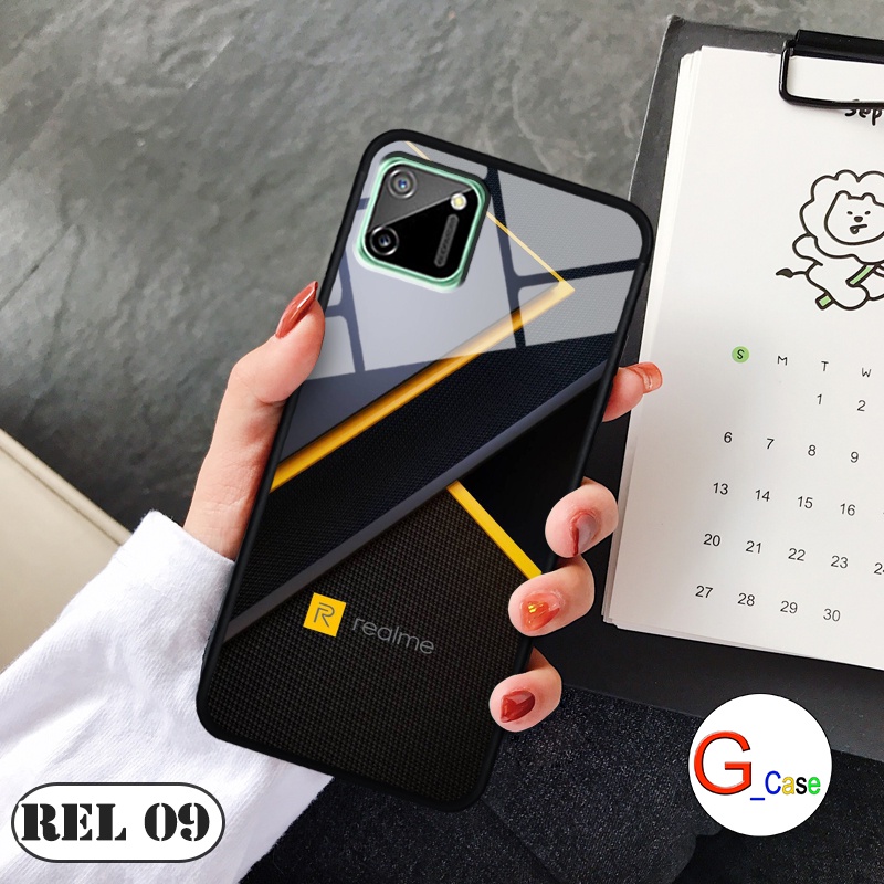 Ốp lưng kính 3D Realme C11