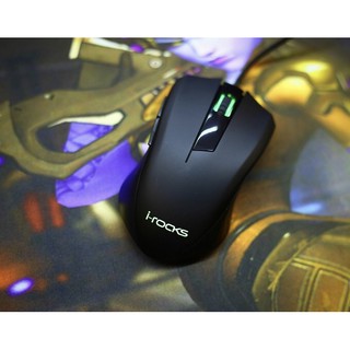 Chuột irocks - irm09 rgb - chính hãng dành cho game thủ - cực bền - khử từ chống nhiễu