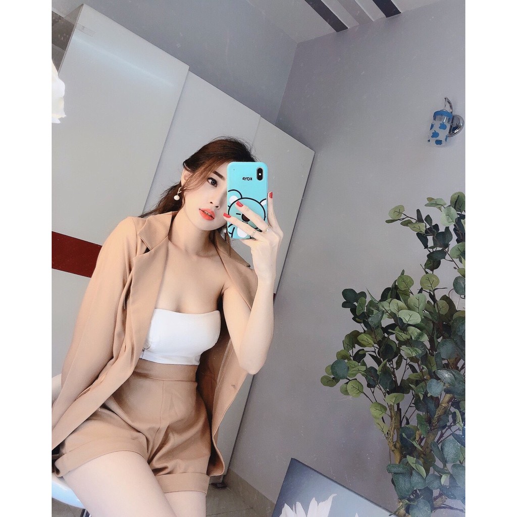 Set vest nữ tay dài + Ảnh thật | BigBuy360 - bigbuy360.vn