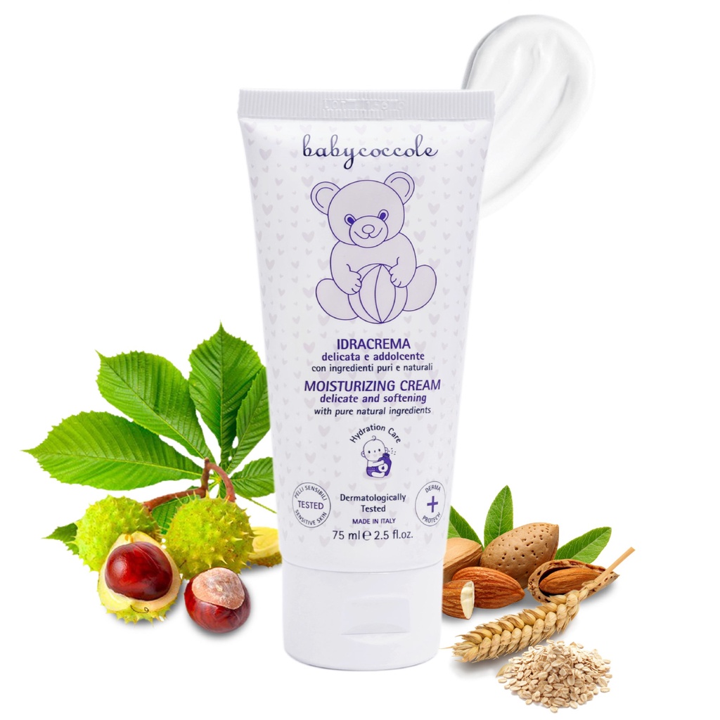 Kem giữ ấm cho bé Babycoccole từ sáp ong và vitamin 75ml 0m+