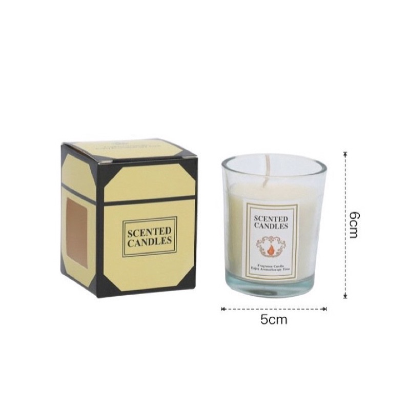 Nến thơm không khói thiên nhiên thư giãn,thơm phòng cao cấp SCENTED CANDLE