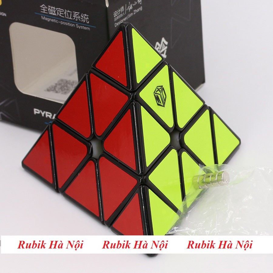 Rubik Pyraminx Qiyi Xman Bell Có Nam Châm