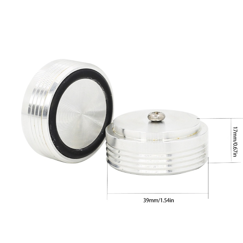 Set 4 Đệm Hợp Kim Nhôm Cách Ly Loa 39x17mm