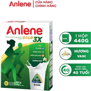 Sữa Anlene Gold Movepro hương Vani Hộp 440g