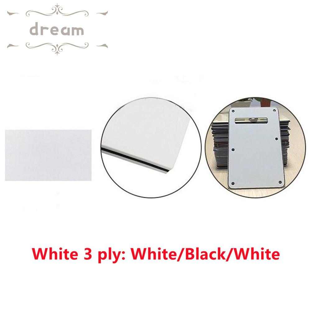 【DREAMLIFE】Guitar Blank Pickguard Blank DIY Guitar Pickguard Scratchplate Reliable