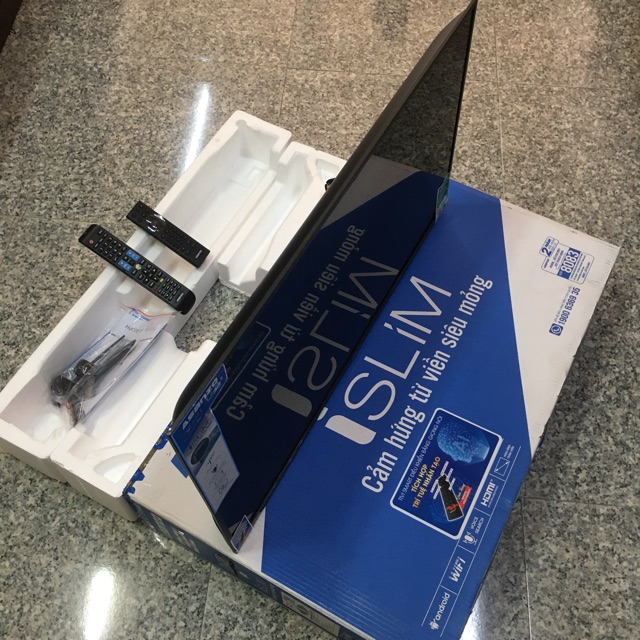 Tivi Smart tv Asanzo 32 inch wifi internet remote giọng nói