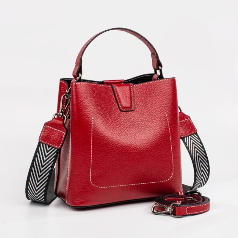 Samdo: Balo kiêm túi xách nữ da thật cao cấp  - Chính hãng Huada - 2 loại dây đeo, công sở đi làm, đi chơi HAD184