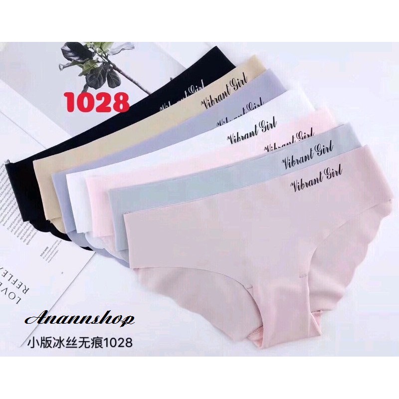 Quần Lót Su Đúc Nữ Viền Sóng Thun Mát Lạnh Điệu Đà Xinh Xắn 1028