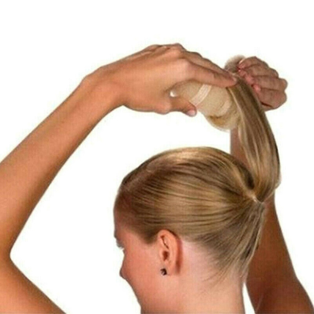 Dụng cụ búi tóc hình bánh donut thời trang cho nữ