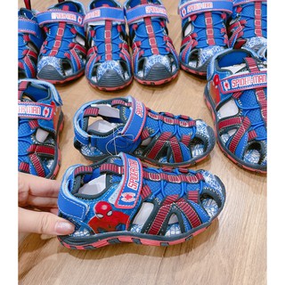 Sandal Spider man bé trai