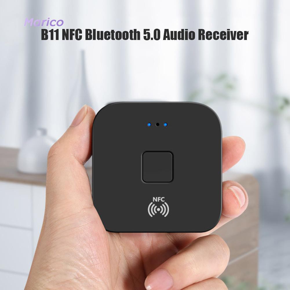 Bộ Thu Tín Hiệu Âm Thanh Bluetooth 5.0 Ma-Cod B11 Nfc 3.5mm Aux Sang Rca Cho Xe Hơi