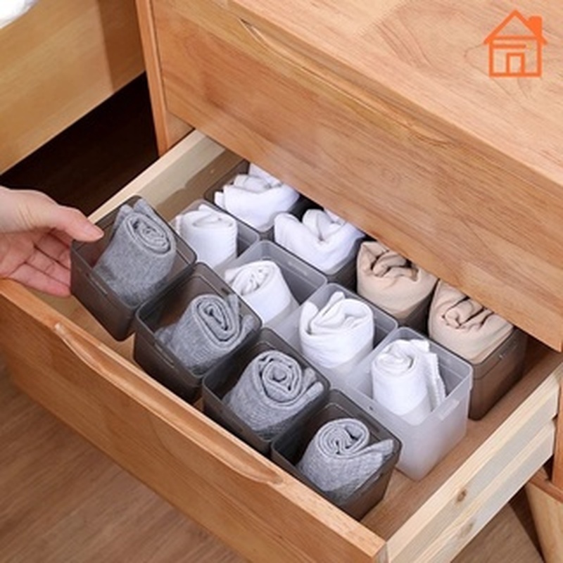 Set 2 Hộp Đựng Đồ Đa Năng Tiện Lợi Cho Tủ Lạnh/Cửa Tủ Lạnh