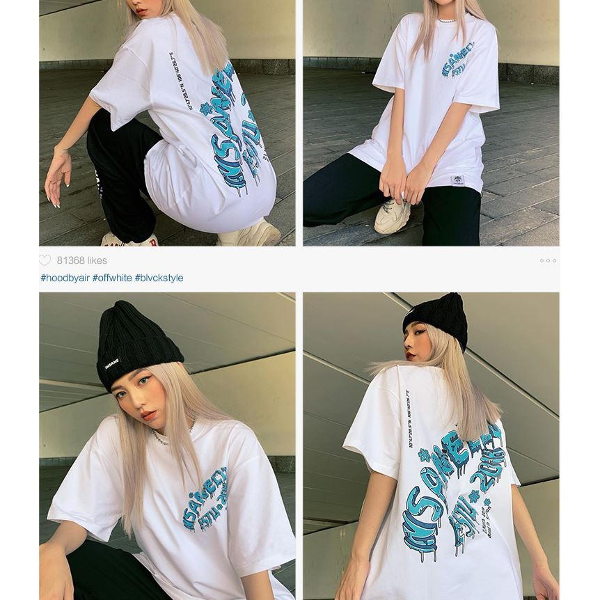 ÁO THUN, ÁO PHÔNG TAY LỠ UNISEX FORM RỘNG OVERSIZE NELLY ANIME M731