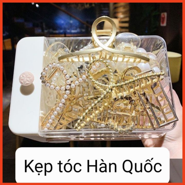 Kẹp tóc càng cua - Kẹp tóc kim loại phong cách Hàn Quốc dễ thương, thời trang cho nữ