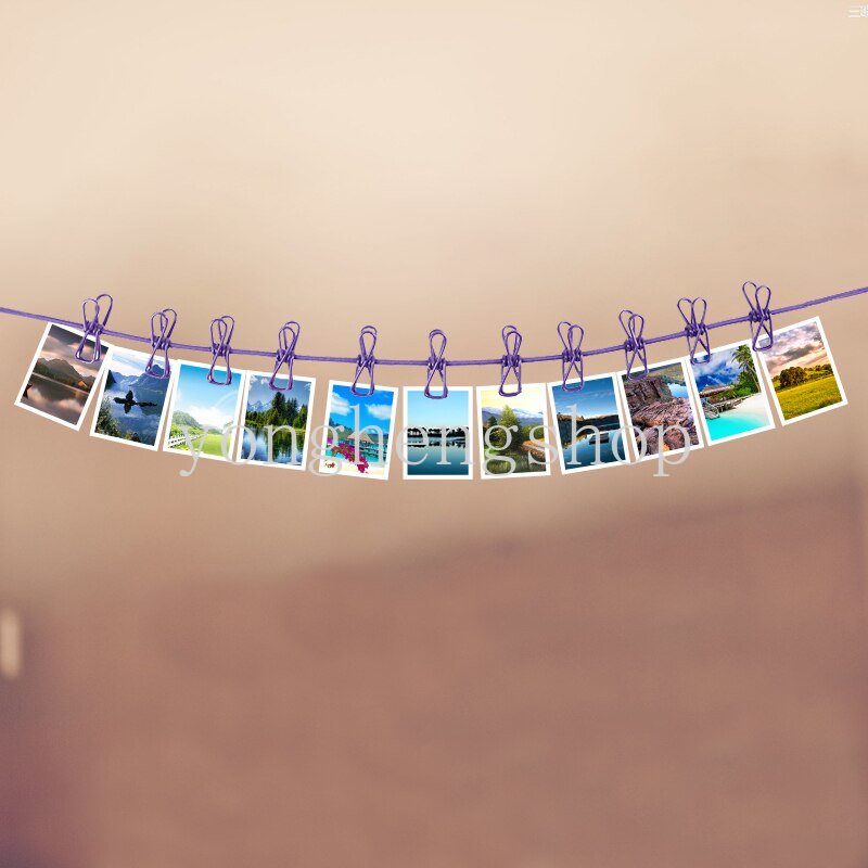 Dây Phơi Quần Áo Có Kẹp Tiện Lợi