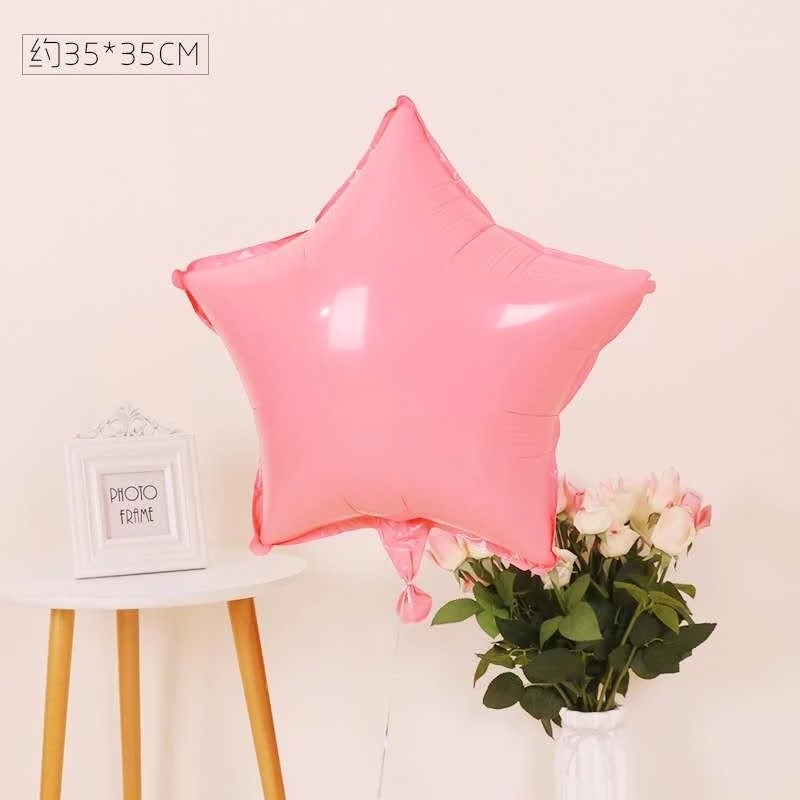 1 Bong Bóng Trái Tim 18 Inch Màu Sắc Kẹo Ngọt Xinh Xắn