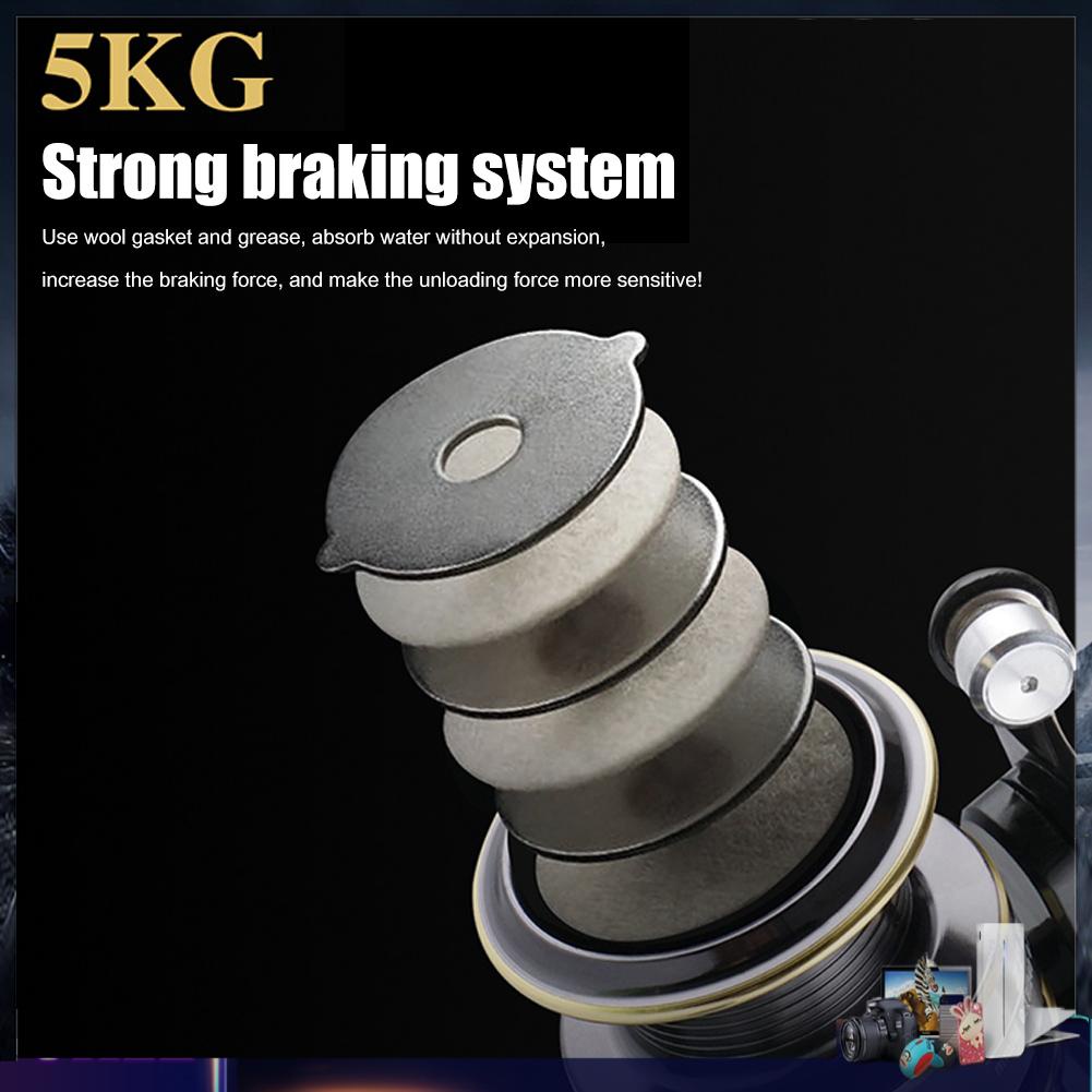 Máy Câu Cá Mini 5.2/1 13BB Bằng Kim Loại Chuyên Dụng