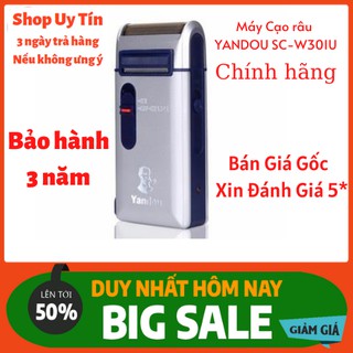 (MẪU MỚI 2021) MÁY CẠO RÂU YANDOU - SIÊU BỀN, CAM KẾT CHÍNH HÃNG - BH 36 Tháng