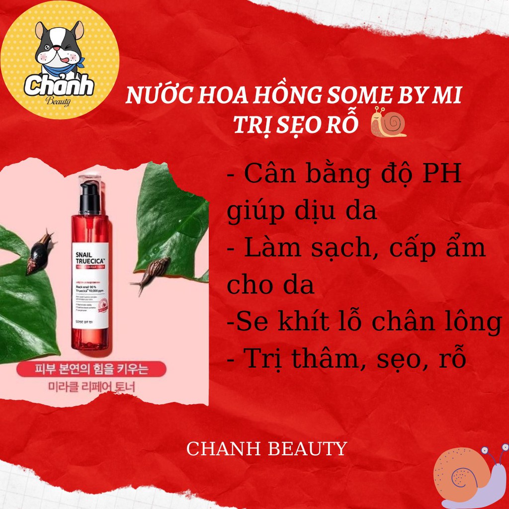 SOME BY MI - Nước hoa hồng ốc sên Some By Mi