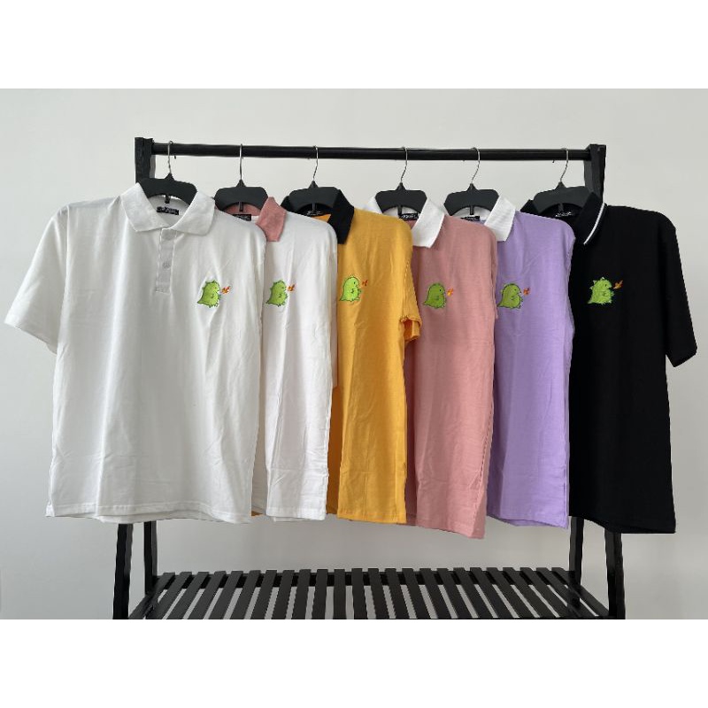 Áo Polo thêu khủng lông % hình thật B'teen