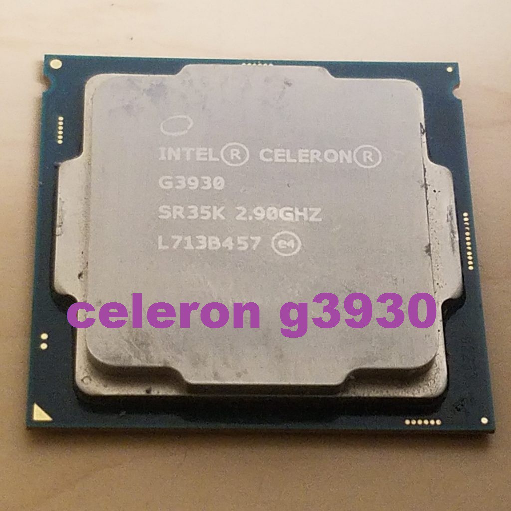 CPU G3930 2.9 GHz 2MB Intel Celeron Kabylake cũ 21