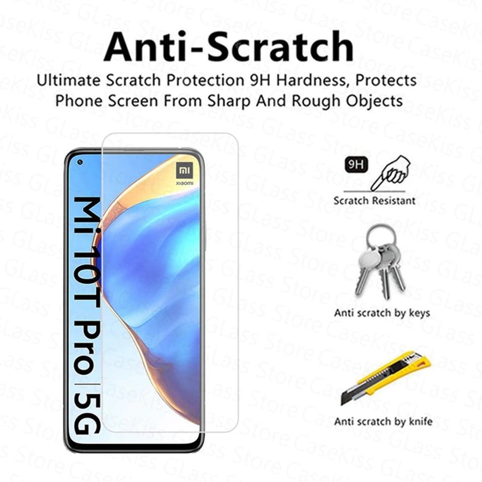 [Ảnh Thật] Kính CL Xiaomi Mi 10T PRO 5G/ POCO X3 PRO/NFC - Cường Lực 2.5D Không FULL, 9H-0.26mm