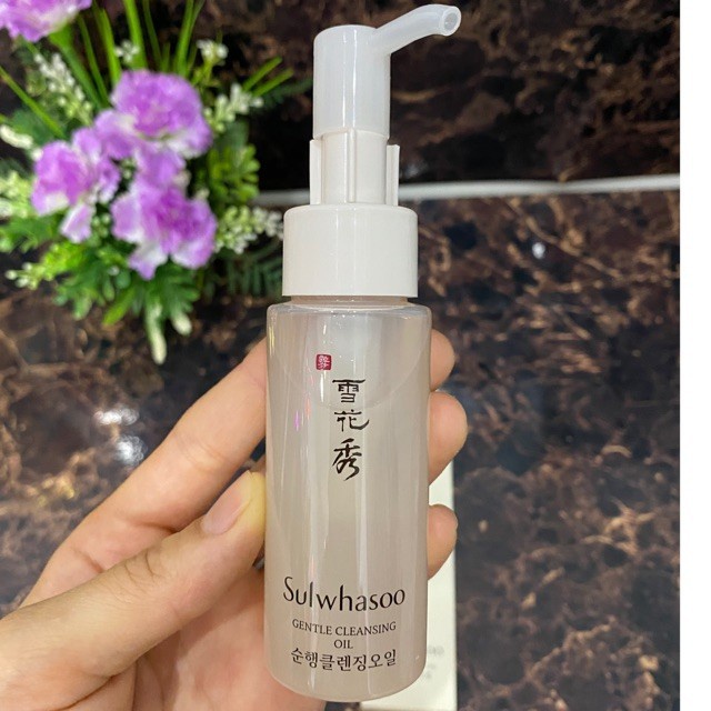 SIZE MINI 50ML - DẦU TẨY TRANG DỊU NHẸ SULWHASOO GENTLE CLEANSING OIL 50ML CHÍNH HÃNG - 8898