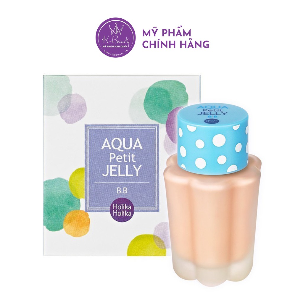 Kem Nền Dạng Thạch Holika Holika Aqua Petit Jelly BB Cream SPF20 PA++ #02 40ml KBeauty