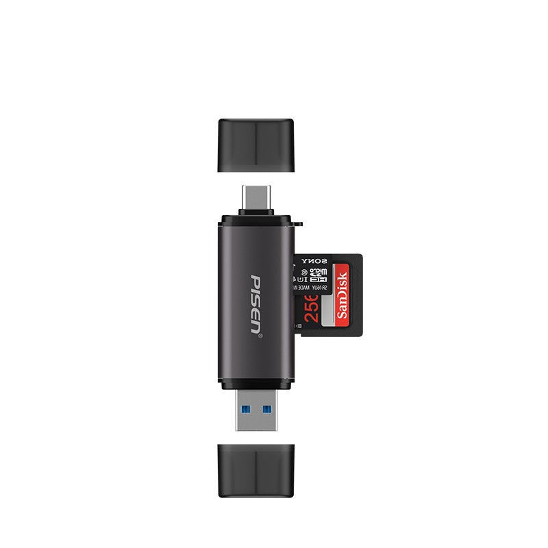 PISEN Đầu Đọc Thẻ Nhớ Usb 3.0 Tốc Độ Cao Kcal Tf Android Huawei