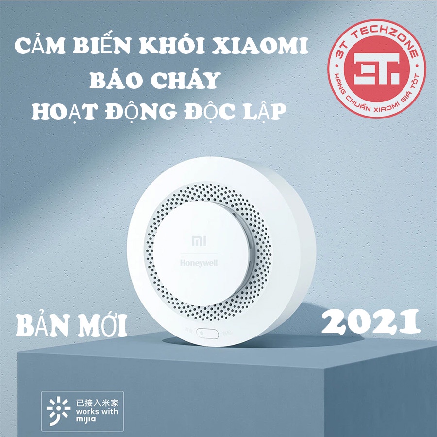 Cảm biến cảnh báo cháy cảm biến khói Xiaomi Mijia Honeywell - Bản mới - Hoạt động độc lập độ chính xác cao