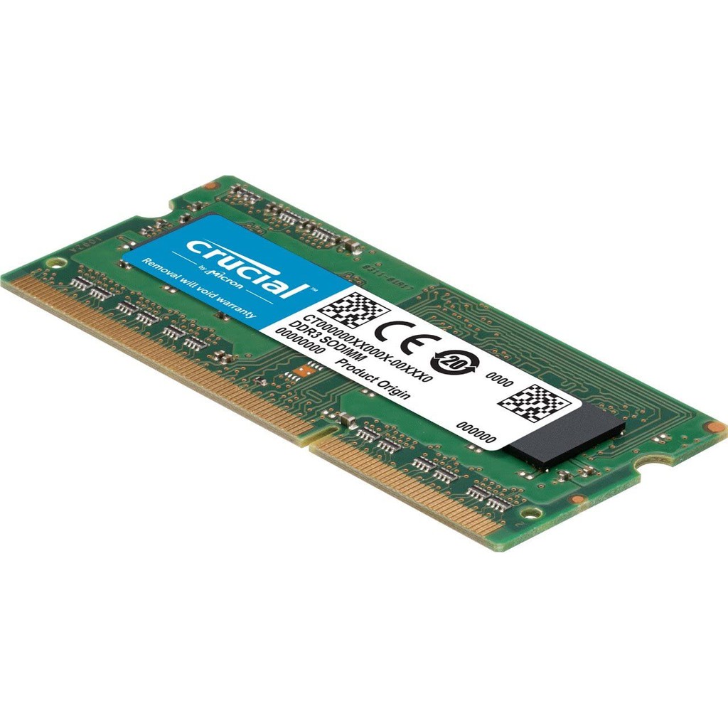 Thẻ Nhớ Ram Crucial 4gb 4g Pc3-8500S Ddr3 1066mhz Cl7 So-Dim B145 | BigBuy360 - bigbuy360.vn
