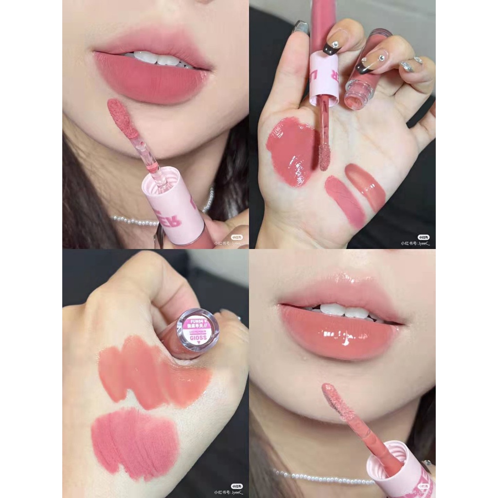 Son Kem Lì Hai Đầu Dưỡng Ẩm Trang Điểm Lâu Trôi SLP02