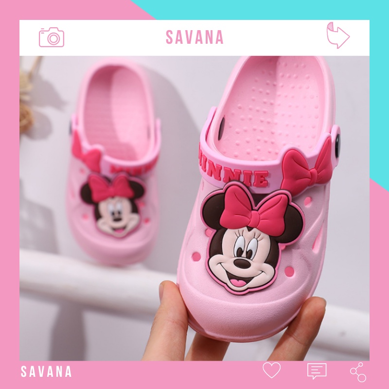 Dép cross sticker vintage retro Savana DCR02