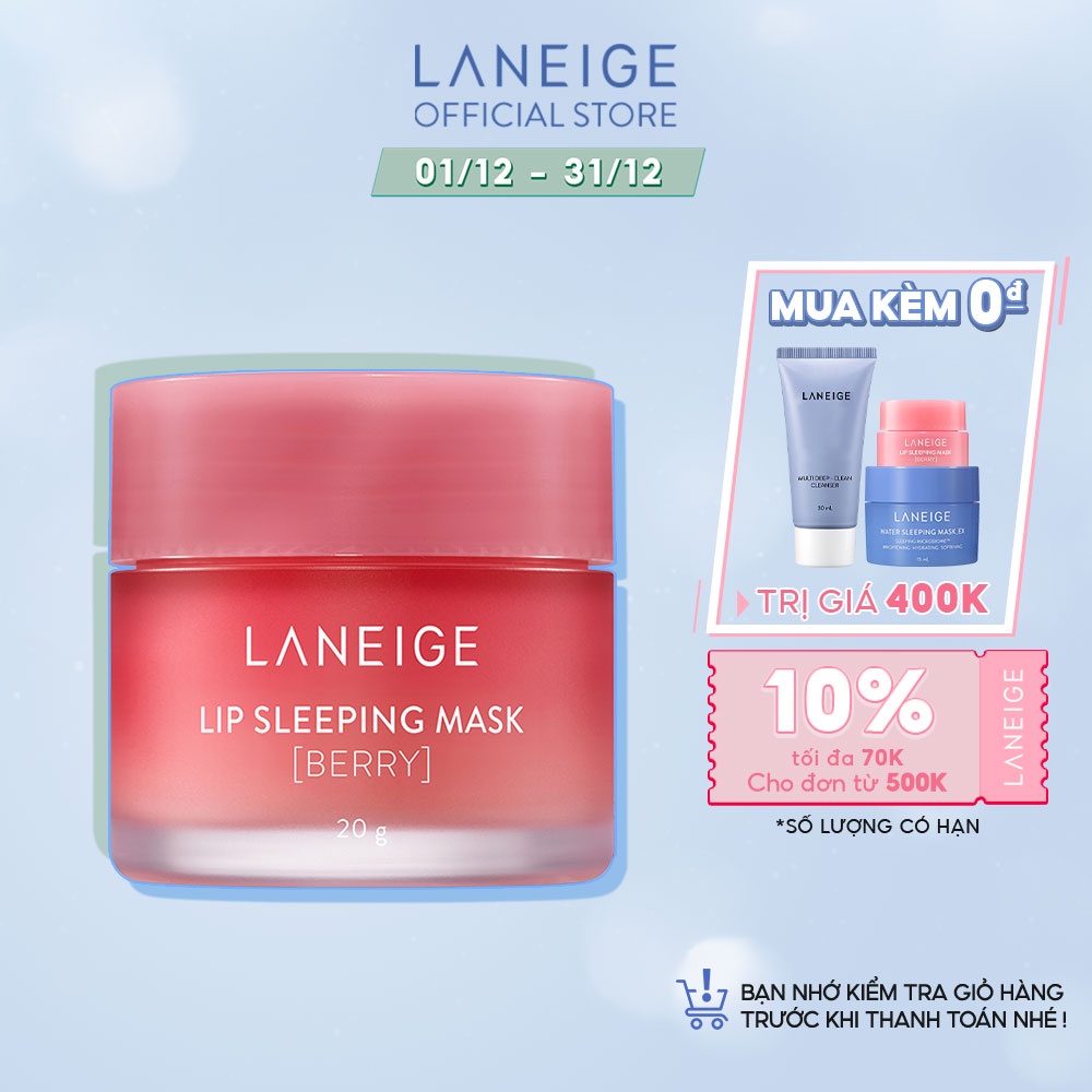 Mặt nạ ngủ dành cho môi Laneige Lip Sleeping Mask 20G