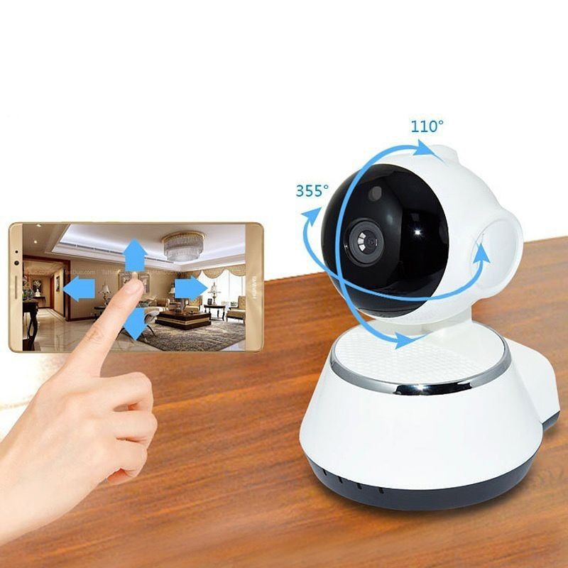 Camera An Ninh Mini V380 Hd 720p P2P + Bộ Phụ Kiện Đi Kèm