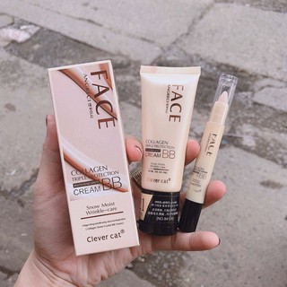  Bộ Kem nền BB cream + thanh che khuyết điểm 