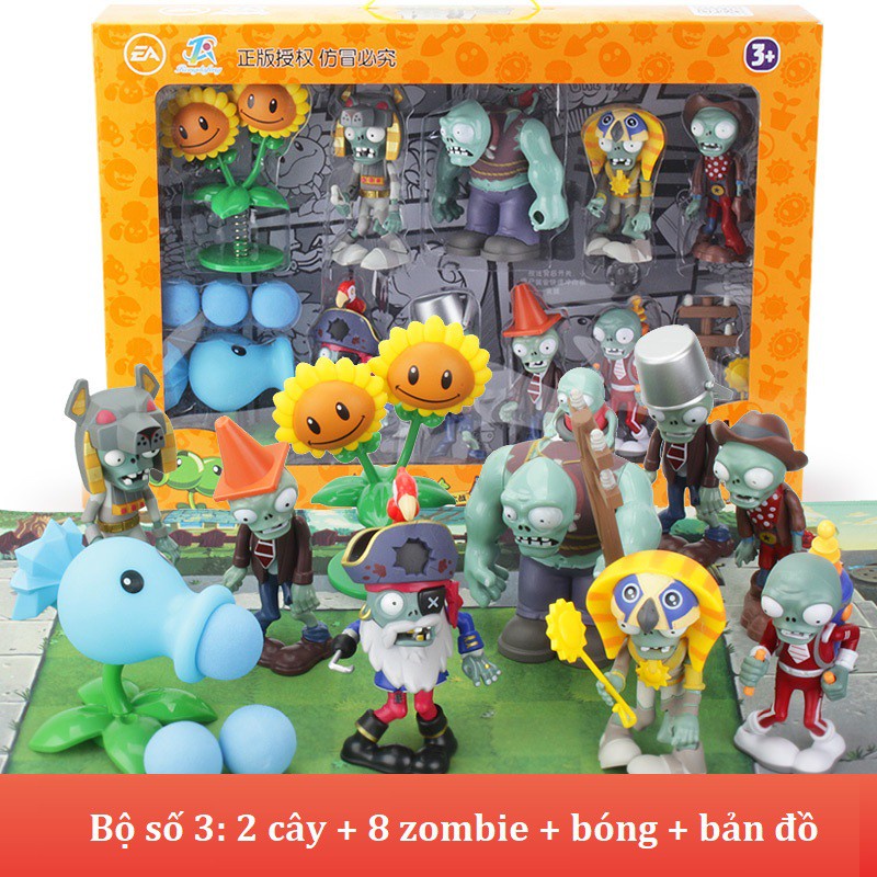Bộ đồ chơi trẻ em plants vs zombies