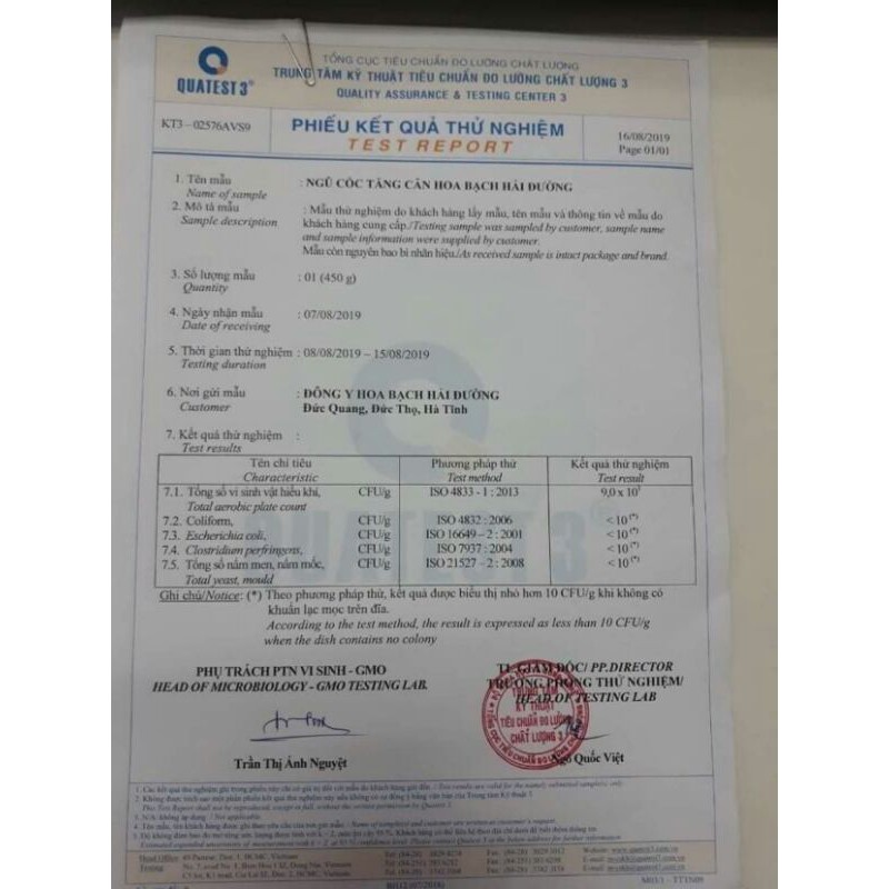 Bột ngũ cốc Hoa Bạch Hải Đường handmade 500g loại mới | BigBuy360 - bigbuy360.vn